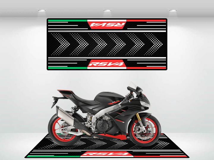 Motorcycle Mat for RSV4 Universal Design