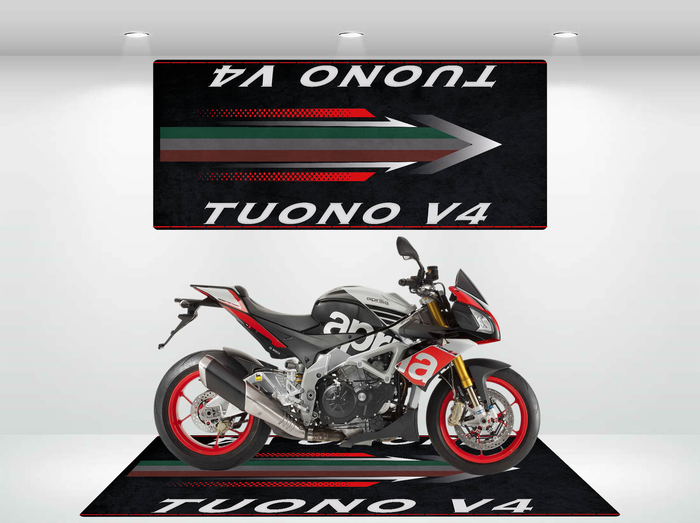 Aprilia Teppich Mod.21 top Showroom, Werkstattmatte, Garage GRGMAT61