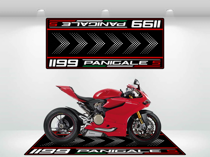 Motorcycle Mat Designed for 1199 Panigale S