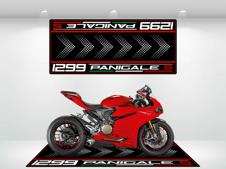 Motorcycle Mat Designed for 1299 Panigale S