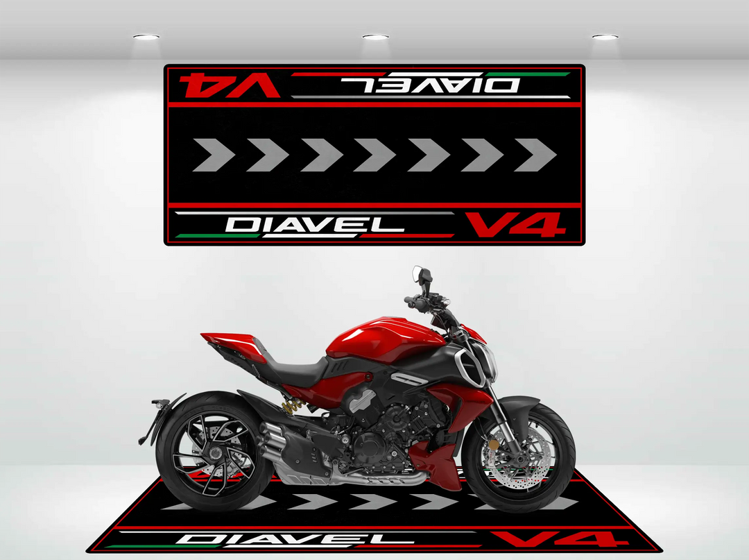 Motorcycle Mat Designed for Diavel V4