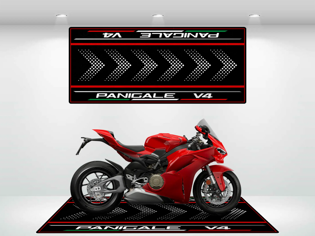 Motorcycle Mat Designed For Panigale V4