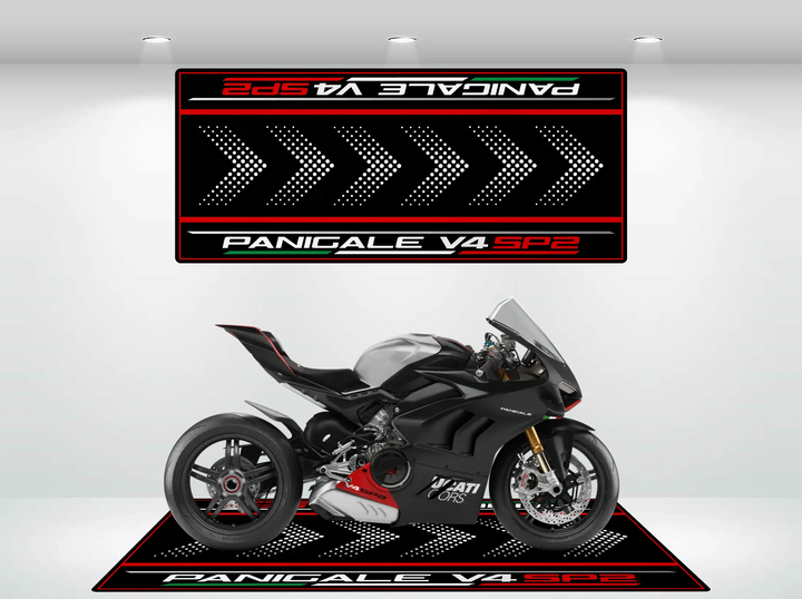 Motorcycle Mat Designed for Panigale V4 SP2