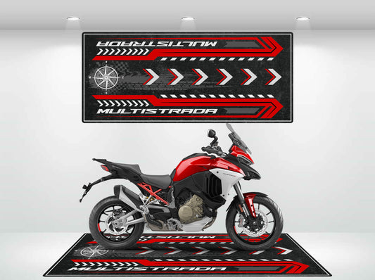 Motorcycle Mat for Multistrada