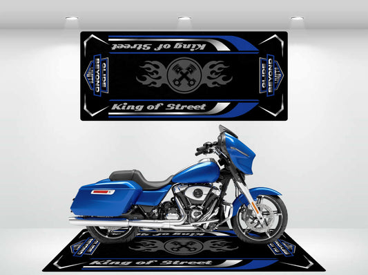 Motorcycle Mat for King of Street - Glide Beyond Limits