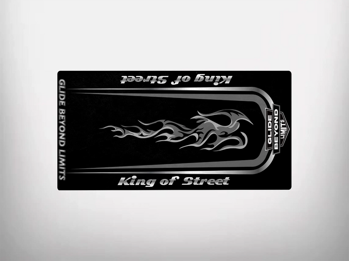 Motorcycle Mat for King of Street - Glide Beyond Limits