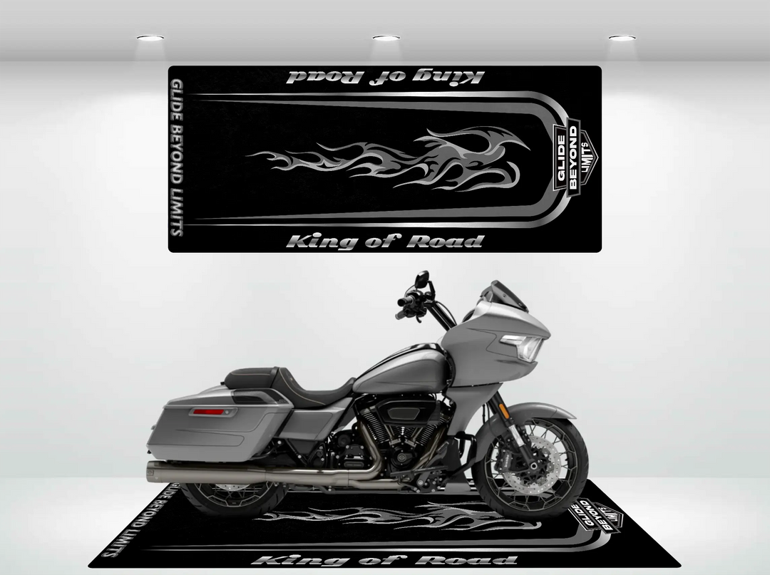 Motorcycle Mat for King of Road - Glide Beyond Limits