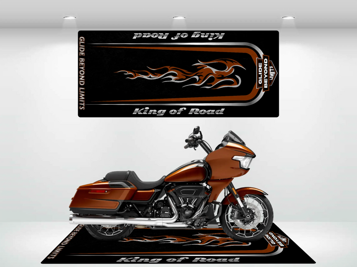 Motorcycle Mat for King of Road - Glide Beyond Limits