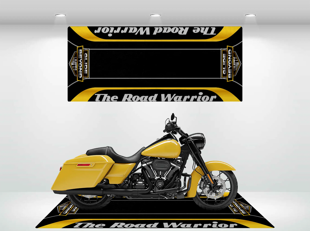 Motorcycle Mat for The Road Warrior