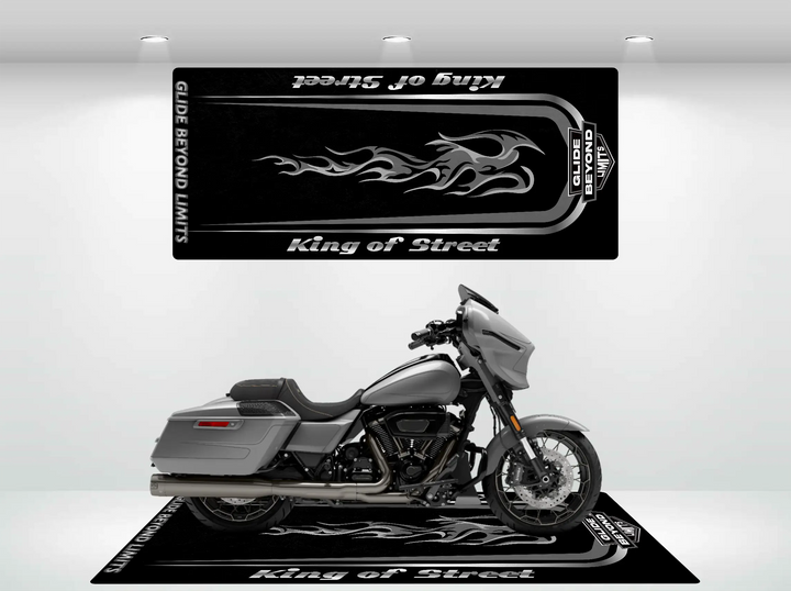 Motorcycle Mat for King of Street - Glide Beyond Limits