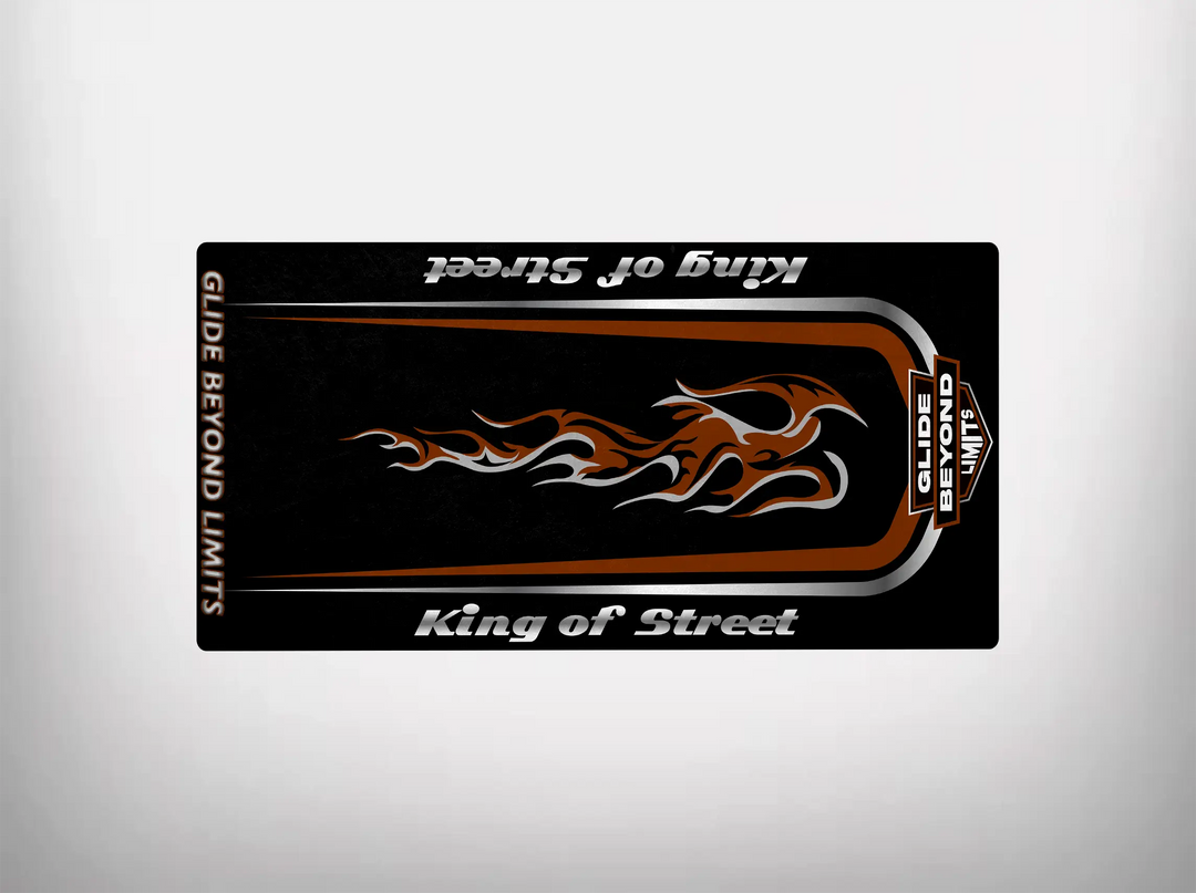 Motorcycle Mat for King of Street - Glide Beyond Limits