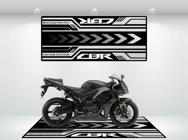 Motorcycle Mat for Honda HRC