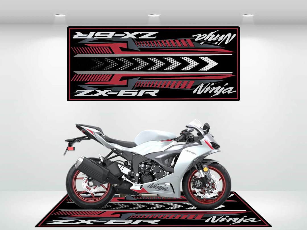 Motorcycle Mat for Kawasaki ZX-6R