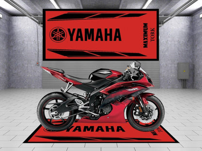 Motorcycle Mat for Yamaha - Motorcycle Pit Mat