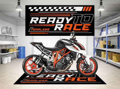 Motorcycle Mat for KTM 1290 Superduke R - Motorcycle Pit Mat