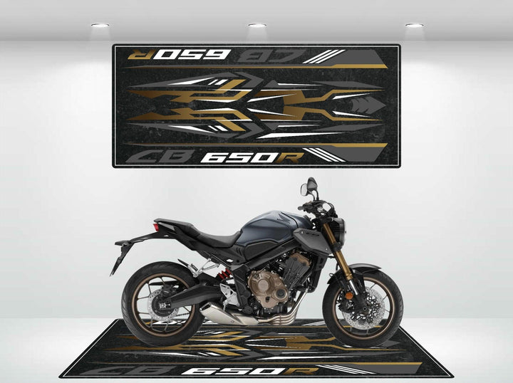 Motorcycle Mat for Honda CB650R - Motorcycle Pit Mat