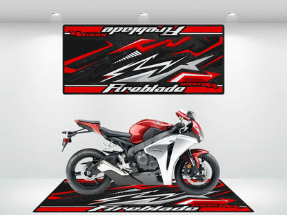 Motorcycle Mat for Honda CBR1000RR Fireblade - Motorcycle Pit Mat