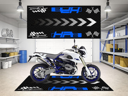 Motorcycle Mat for HP2 Sport - Motorcycle Pit Mat