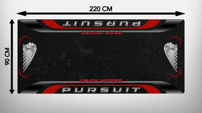 Motorcycle Mat for Indian Pursuit Dark Horse - Motorcycle Pit Mat