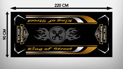 Motorcycle Mat for Harley King of Street - Motorcycle Pit Mat