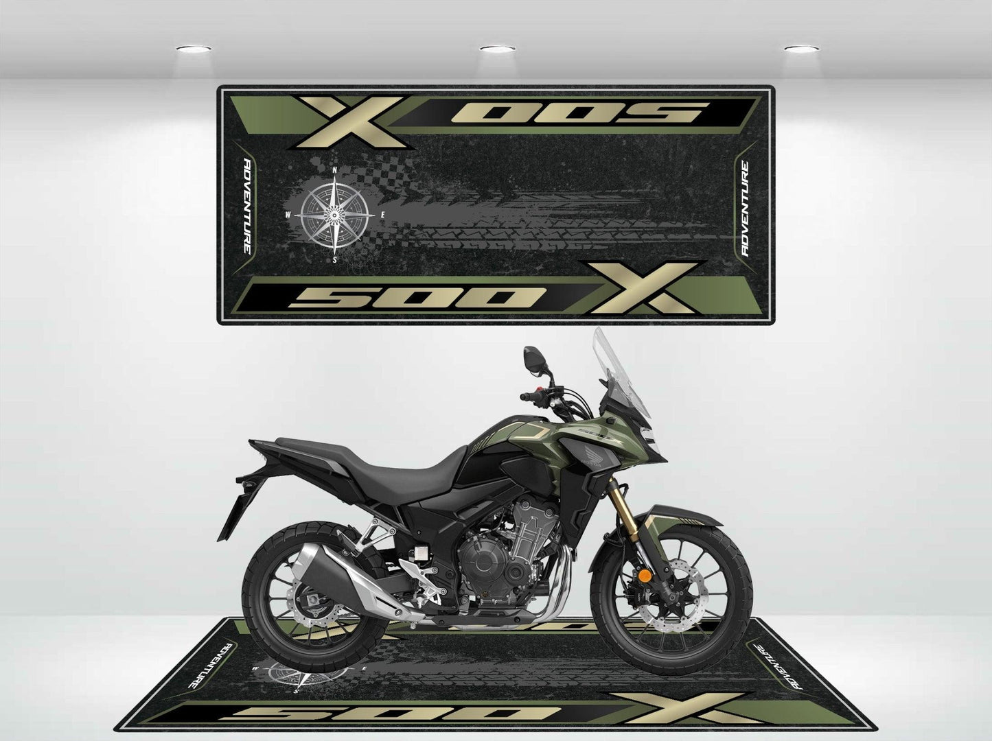 Motorcycle Mat for Honda CB500X - Motorcycle Pit Mat