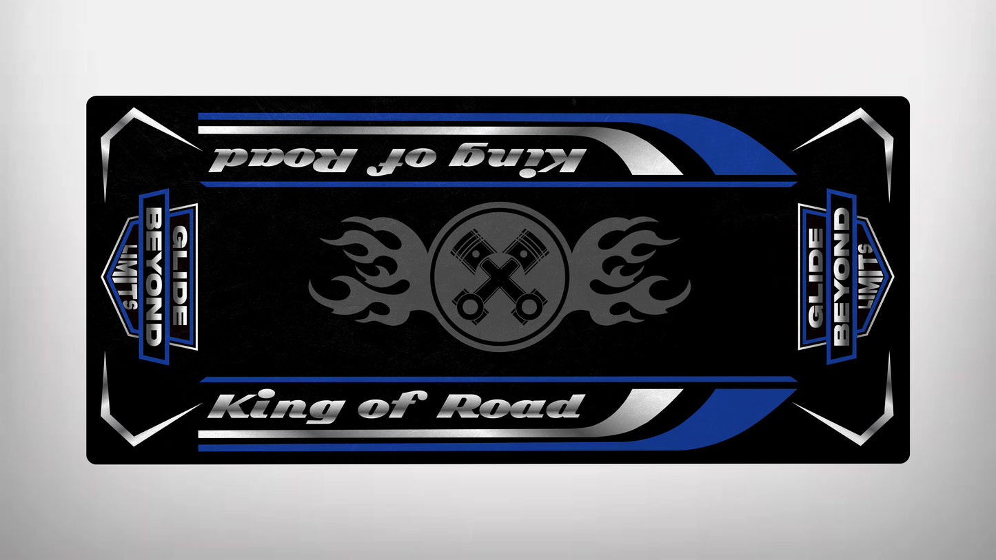 Motorcycle Mat for King of Road - Glide Beyond Limits