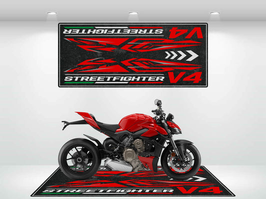 Motorcycle Mat for Street Fighter V4