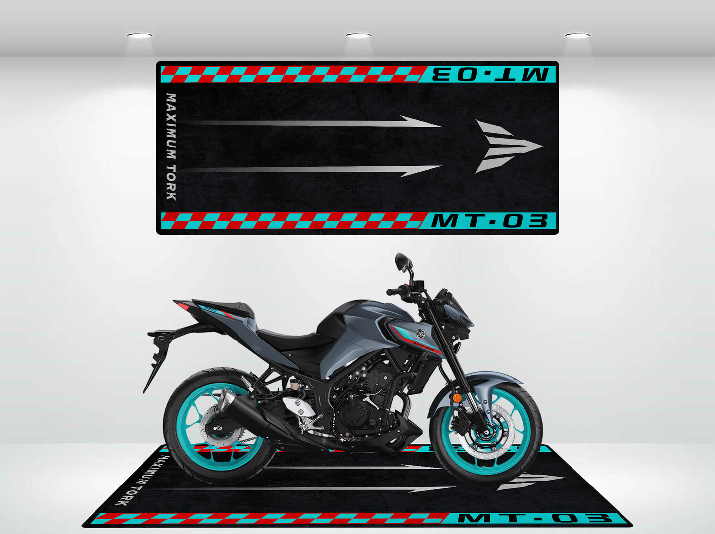 Motorcycle Mat for Yamaha MT-03