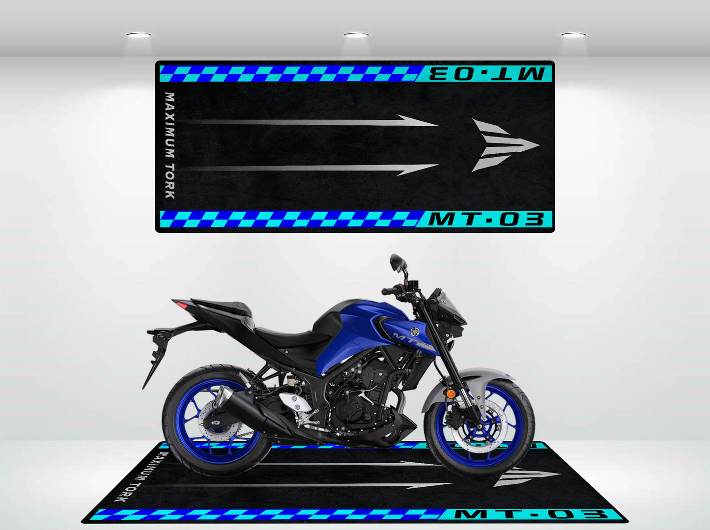 Motorcycle Mat for Yamaha MT-03