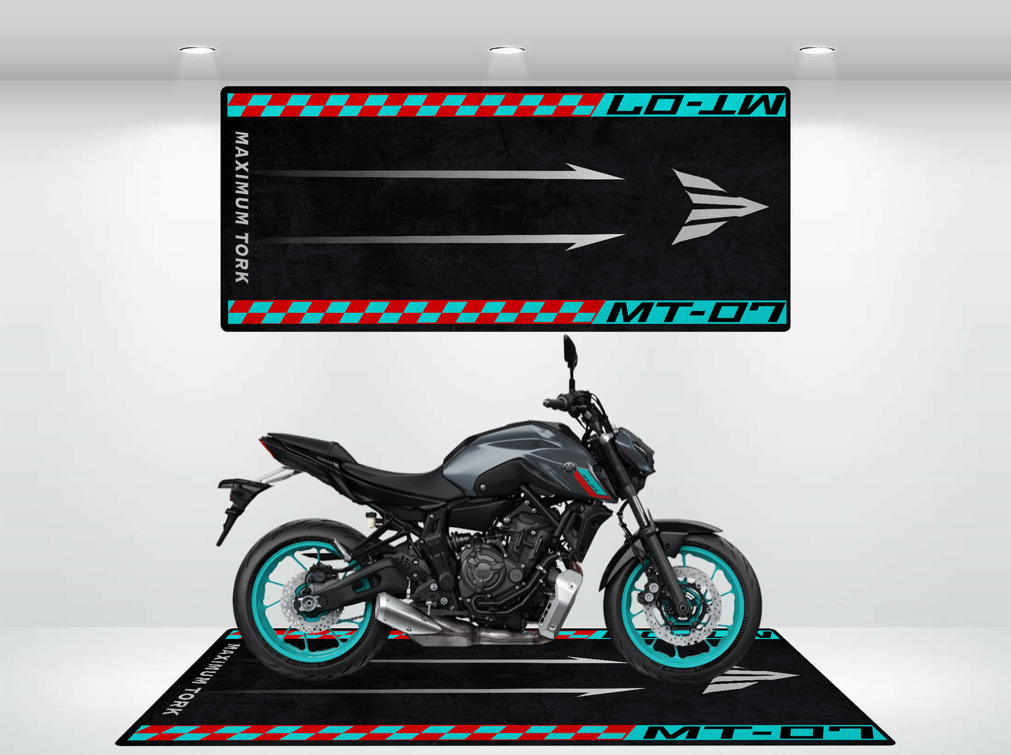 Motorcycle Mat for Yamaha MT-07